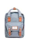 Plecaki - Plecak damski Doughnut Macaroon Mini Earth Tone Series - washed denim - miniaturka - grafika 1