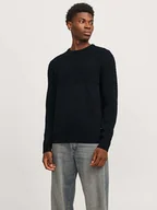 Swetry męskie - Jack & Jones Sweter w kolorze granatowym - miniaturka - grafika 1