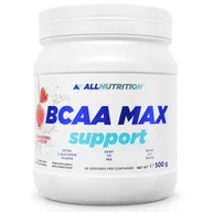 Witaminy i minerały - Allnutrition BCAA Max Support Strawberry Aminokwasy, proszek 500 g - miniaturka - grafika 1
