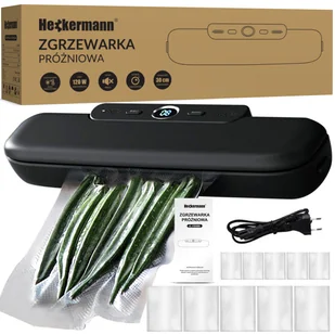 Zgrzewarka Próżniowa Do Pakowania Żywności Jedzenia Pakowarka 120W Folia - Zgrzewarki do folii i pakowarki próżniowe - miniaturka - grafika 1