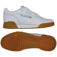 Buty trekkingowe męskie - Buty na co dzień męskie REEBOK WORKOUT PLUS skóra - miniaturka - grafika 1