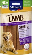 Przysmaki dla psów - VITAKRAFT PURE PRZYSMAK DLA PSA PASKI JAGNIĘCINY 80g - miniaturka - grafika 1