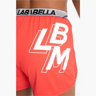 Spodenki krótkie damskie LABELLAMAFIA SHORTS SWEAT RED - Spodenki damskie - miniaturka - grafika 4