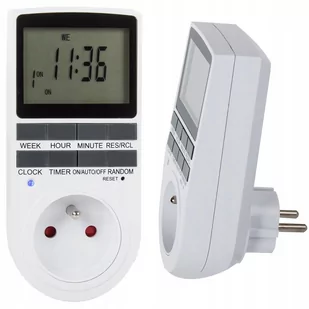 GTV WYŁACZNIK WŁACZNIK CZASOWY PROGRAMATOR TIMER Cyfrowy LCD - Programatory czasowe - miniaturka - grafika 1