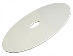 Podkład z otworem tort piętrowy wsporniki 24 cm podkładka sztywny mocny - Dodatki do ciast w proszku - miniaturka - grafika 1