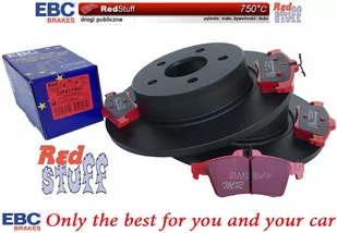 Tylne CERAMICZNE klocki RedStuff + tarcze hamulcowe 280mm EBC seria Premium Ford Kuga 2013-2016 - Tarcze hamulcowe - miniaturka - grafika 1