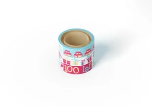 Zuzu Toys Taśma do pakowania prezentów urodzinowych 3 sztuki - Akcesoria do pakowania - miniaturka - grafika 1