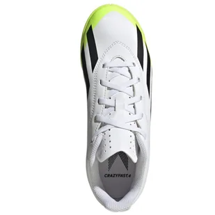 Buty piłkarskie adidas X Crazyfast.4 IN Jr (kolor Biały, rozmiar 28) - Piłka nożna - miniaturka - grafika 3