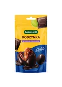 Przekąski dla dzieci - Bakalland Rodzynki w gorzkiej czekoladzie Wedel 62g - miniaturka - grafika 1