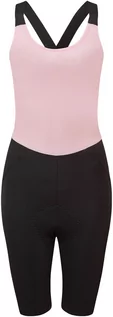 Spodenki rowerowe - dhb dhb Moda High Cut Bib Shorts Women, czarny/różowy UK 14 | L 2022 Spodnie z lycry 109705961 - grafika 1