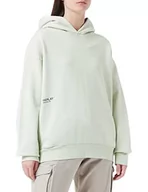 Bluzy damskie - Replay Damska bluza z kapturem, 838 chłodna mięta, S - miniaturka - grafika 1