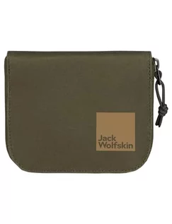 Portfele - Jack Wolfskin Unisex Konya Wallet portfel z akcesoriami podróżnymi, Island Moss, Island Moss, jeden rozmiar - grafika 1