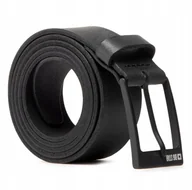 Paski - BIG STAR PASEK MĘSKI SKÓRZANY HH674135 CZARNY 115 - miniaturka - grafika 1