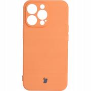 Etui i futerały do telefonów - Bizon Etui Case Silicone iPhone 13 Pro pomarańczowe BCSIP13POR - miniaturka - grafika 1
