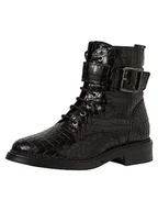 Botki damskie - Tamaris Damskie botki 1-1-25117-41, Black Struct, 41 EU - miniaturka - grafika 1