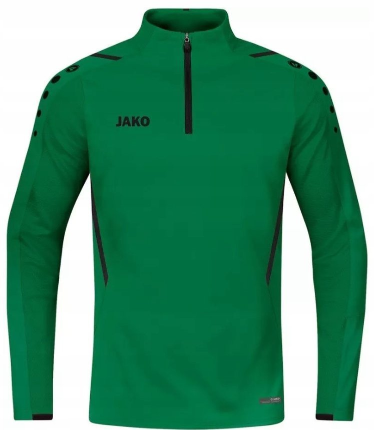 BLUZA DRESOWA JAKO ZIPTOP CHALLENGE 8621-201-M ZIELONA r. M