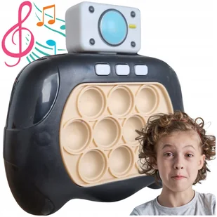 GRA POP IT POPIT ELEKTRONICZNA GRA ANTYSTRESOWA ZRĘCZNOŚCIOWA MONITOR - Zabawki interaktywne dla dzieci - miniaturka - grafika 1