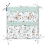 Organizery na łóżeczko - Sensillo, Organizer, Wafel Sarenki, Miętowy, Na Łóżko - miniaturka - grafika 1