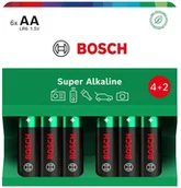 Baterie i akcesoria - BATERIA BOSCH 6SZT AA SUPER ALKALINE LR6SA6B/00 - miniaturka - grafika 1