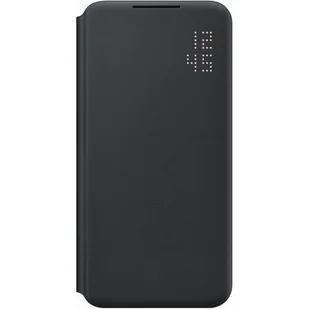 Samsung Etui Smart Led View Cover do Galaxy S22+ EF-NS906PBEGEE Czarny - Etui i futerały do telefonów - miniaturka - grafika 1