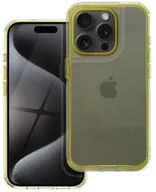 Etui i futerały do telefonów - Futerał MATRIX CLEAR do IPHONE 17 żółty - miniaturka - grafika 1