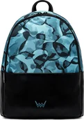 Plecaki - Vuch Plecak miejski damski Zane Mini Nano Blue Czarno-niebieski Jeden rozmiar - miniaturka - grafika 1