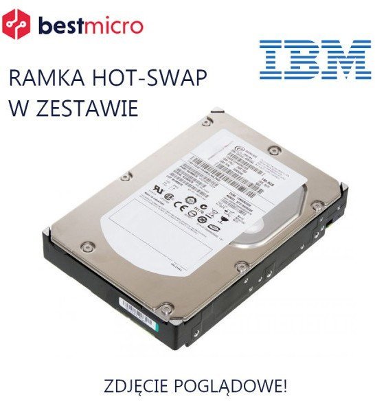 IBM Dysk HDD SCSI Ultra320 DDR 73.4GB 10K RPM - 52P8626 - Refabrykowany