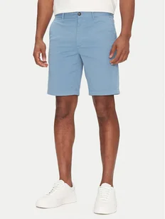 BOSS Szorty materiałowe Chino-Slim-Shorts 50536723 Niebieski Regular Fit - Spodenki męskie - miniaturka - grafika 1