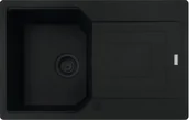 Zlewozmywaki - Zlewozmywak fragranitowy FRANKE Urban UBG 611-78 Czarny mat 114.0693.546 - miniaturka - grafika 1
