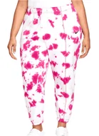 Spodnie sportowe damskie - Nike Spodnie Polar Tie-Dye Plus Size DN5018621 1X - miniaturka - grafika 1