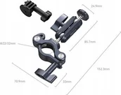 Akcesoria fotograficzne - SmallRig Smallrig Handlebar Clamp 4191 - miniaturka - grafika 1
