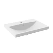 Umywalki - Wellneo Umywalka ceramiczna Roxa 60 x 45 - miniaturka - grafika 1