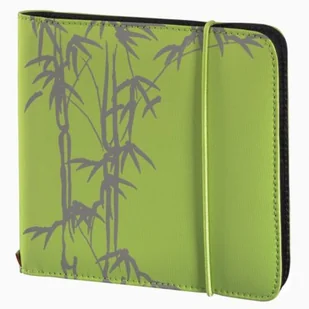 Hama Opakowanie na cd/dvd Futerał na płyty CD 24szt CD-WALLET SLIM Gumka Zielony - Pudełka i akcesoria na płyty CD - miniaturka - grafika 1