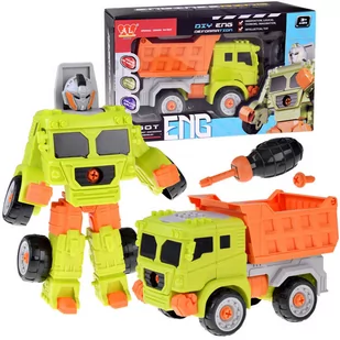 Super pojazd budowlany auto-robot 2w1 Wywrotka ZA4704 B - Samoloty i helikoptery - miniaturka - grafika 1