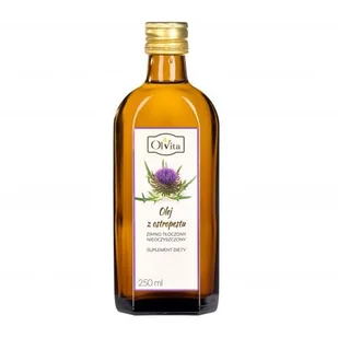 Olvita Olej z Ostropestu Suplement Diety 250ml - - Olej spożywczy - miniaturka - grafika 2