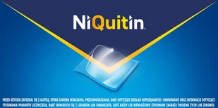 GlaxoSmithKline NiQuitin CQ 21mg/24h 7 szt. - Rzucanie palenia - miniaturka - grafika 1