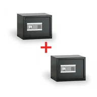 Sejfy i kasy pancerne - B2B Partner Meblowy sejf elektroniczny 1+1 Gratis 465018 - miniaturka - grafika 1