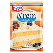Bakalie - Dr. Oetker Krem do tortów i ciast smak śmietankowy 120 g Dr. Oetker - miniaturka - grafika 1