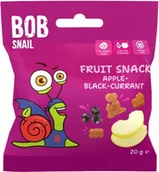 Przekąski dla dzieci - Ślimak Bob Snail Fruit Snack żelki Jabłko-Czarna porzeczka 20 g Przekąska owocowa bez cukru - miniaturka - grafika 1