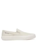 Trampki męskie - Tommy Jeans Tenisówki Slip On Canvas Color EM0EM01544 Beżowy - miniaturka - grafika 1
