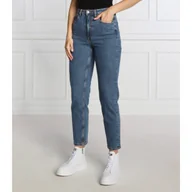 Spodnie damskie - GUESS Jeansy | Mom Fit - miniaturka - grafika 1