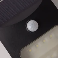 Lampy ogrodowe - Searchlight Kinkiet LED z czujnikiem ruchu PIR 67420BK - miniaturka - grafika 1