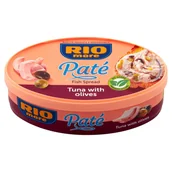 Konserwy i dania rybne - .Rio Mare pasztet z tuńczyka z oliwkami 115g - miniaturka - grafika 1