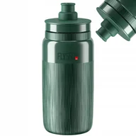 Shakery i bidony sportowe - BIDON ELITE FLY TEX 550 ml BPA FREE CIEMNY ZIELONY - miniaturka - grafika 1