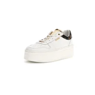 Sneakersy damskie - Damskie Sneakersy GUESS LIFET FL7LIFLEA12-WHIBR – Biały - miniaturka - grafika 1