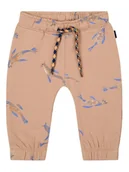 Spodenki dla niemowląt - Noppies Spodnie dresowe "Guipry" w kolorze beżowym - miniaturka - grafika 1