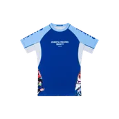 Kimona, stroje i obuwie - MANTO Rashguard Krótki Rękaw GYM 3.0 White - miniaturka - grafika 1