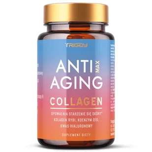 Triggy Anti Aging Max, 60 kapsułek - Włosy, skóra, paznokcie - miniaturka - grafika 1