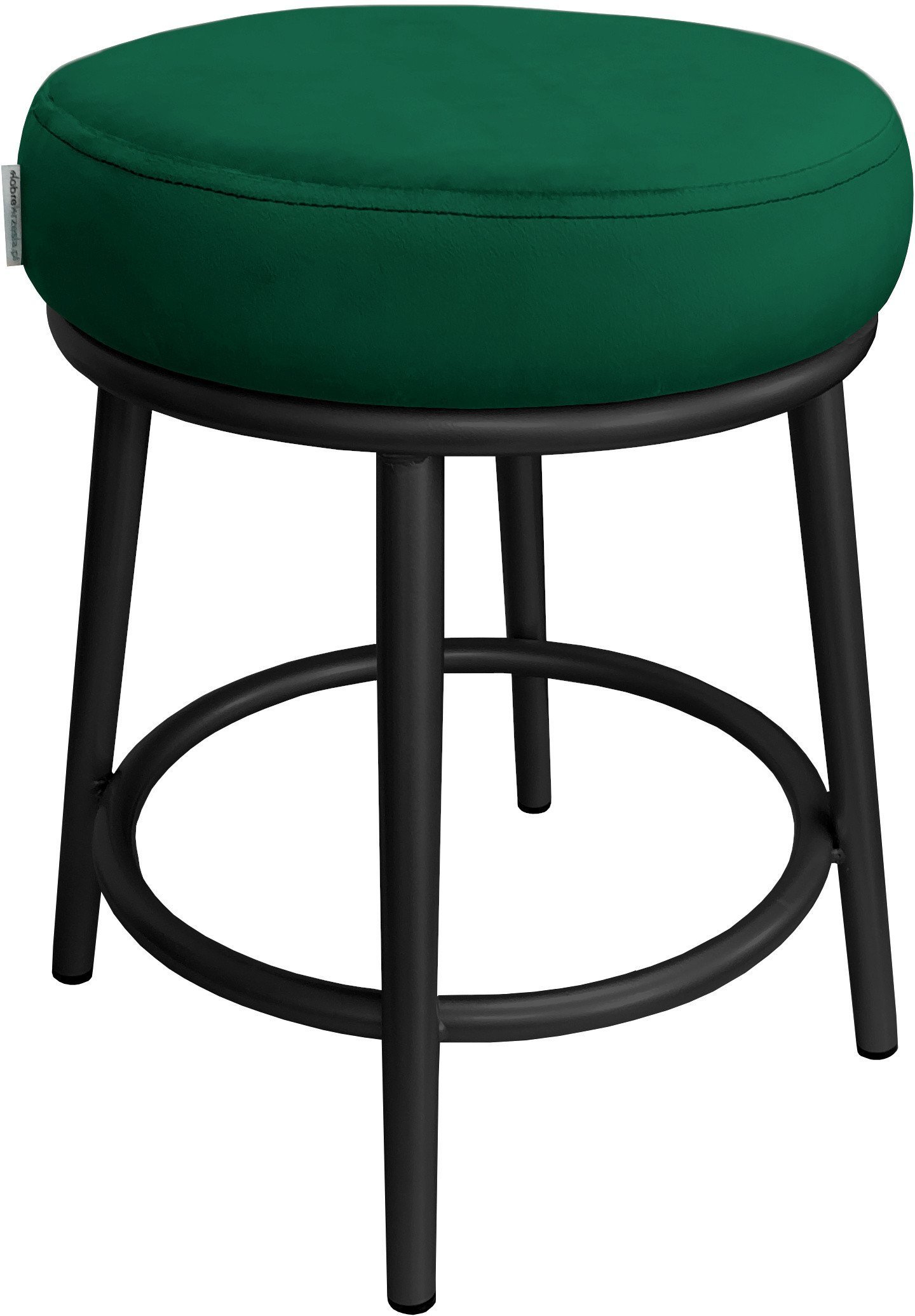 Taboret Ben noga metalowa czarna MG25