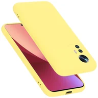 Etui i futerały do telefonów - Etui ochronne Cadorabo do Xiaomi 12 / 12X w żółtym etui na telefon komórkowy Etui Pokrowiec TPU - miniaturka - grafika 1